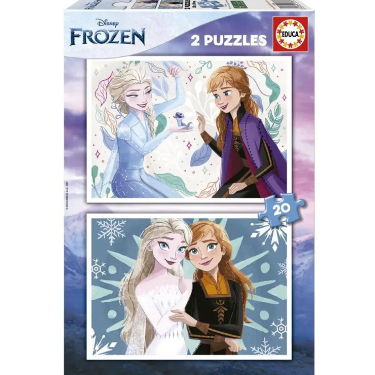 Educa Puzzle 2 x 20 Piezas Frozen - 19736