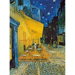 Educa Puzzle 2 x 1000 Piezas Los Girasoles y Terraza de Café por la Noche - 18491