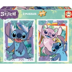 Educa Puzzle 2 x 500 Piezas Stitch - 19732