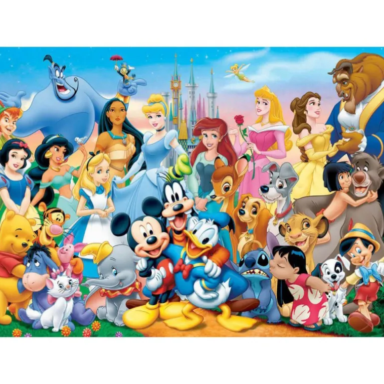 Educa Puzzle Madera 100 Piezas El Maravilloso Mundo de Disney - 12002