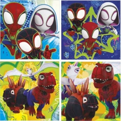 Educa Puzzle Progresivo 12-16-20-25 Piezas Spidey and His Amazing Friends Dino-Webs