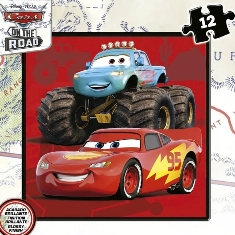 Educa Puzzle Progresivo 12-16-20-25 Piezas Cars en Maleta - 19677