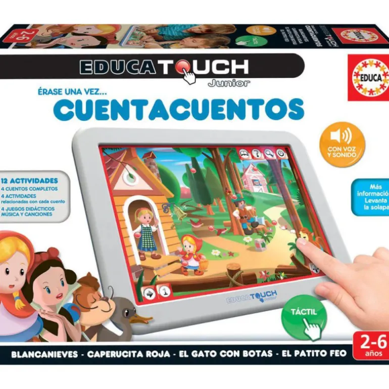Educa Touch Junior Érase una Vez... Cuentacuentos Juego Educativo