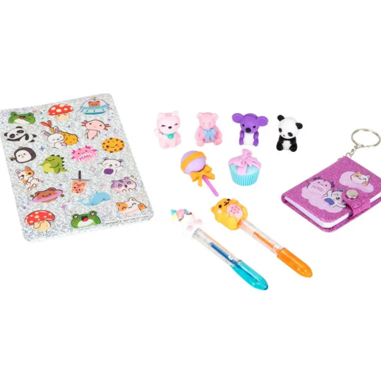 Estuche Kawaii con Accesorios Básicos de Papelería