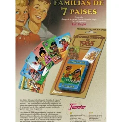 Familias de 7 Países Naipes Infantiles