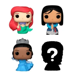 Funko Bitty Pop! Disney Princess 4 Figuras De Vinilo Serie 1 Varios Modelos