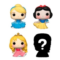 Funko Bitty Pop! Disney Princess 4 Figuras De Vinilo Serie 3 Varios Modelos