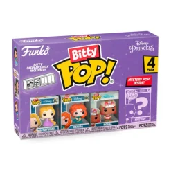 Funko Bitty Pop! Disney Princess 4 Figuras De Vinilo Serie 4 Varios Modelos