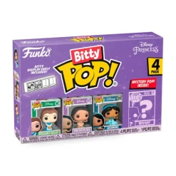 Funko Bitty Pop! Disney Princess 4 Figuras De Vinilo Serie 2 Varios Modelos