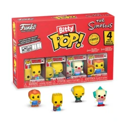 Funko Bitty Pop! Los Simpsons Bart Simpsons Pack 4 Figuras de Vinilo Varios Modelos