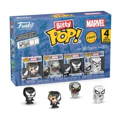Funko Bitty Pop! Marvel Pack 4 Figuras de Vinilo Venom