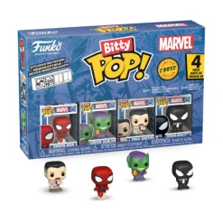 Funko Bitty Pop! Marvel Pack 4 Figuras de Vinilo SPIDER-MAN