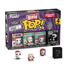 Funko Bitty Pop! Pesadilla Antes De Navidad Pack 4 Figuras De Vinilo Serie 4