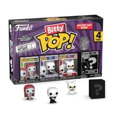 Funko Bitty Pop! Pesadilla Antes De Navidad Pack 4 Figuras De Vinilo Serie 3