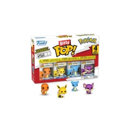 Funko Bitty Pop! Pokémon Charmander Pack 4 Figuras de Vinilo Varios Modelos