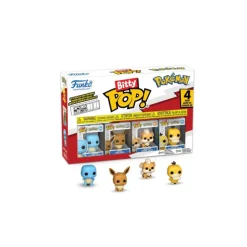 Funko Bitty Pop! Pokémon Squirtle Pack 4 Figuras de Vinilo Varios Modelos