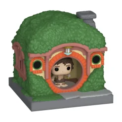 Funko Bitty Pop! Towns El Señor de los Anillos Figura de Vinilo Frodo Bolsón y La Comarca
