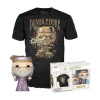 Funko Pop! & Tee Movies Harry Potter Pack Figura de Vinilo Dumbledore y Camiseta Talla XL