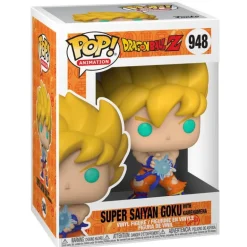 Funko Pop! Animation Dragon Ball Z Figura de Vinilo Super Saiyan Goku con Kamehameha