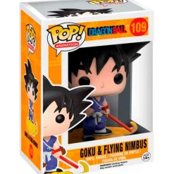 Funko Pop! Animation Dragon Ball Figura de Vinilo Goku y Nube