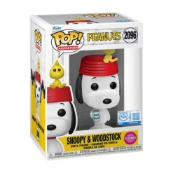 Funko Pop! Animation Peanuts Figura de Vinilo Snoopy & Woodstock Flocada