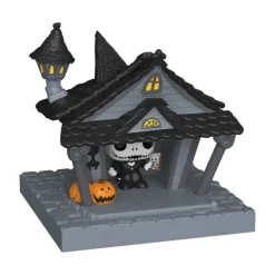 Funko Pop! Bitty Town Figura de Vinilo Jack Skellington y la Casa de Jack