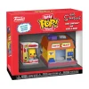 Funko Pop! Bitty Town The Simpsons Figura de Vinilo Bart Simpson y Kwik-e-Mart