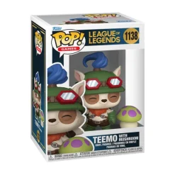 Funko Pop! Games League of Legends Figura de Vinilo Teemo con Champiñón