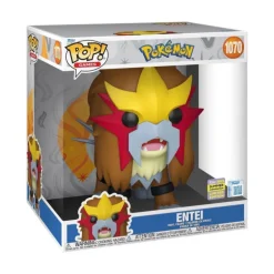Funko Pop! Games Pokémon Figura de Vinilo Entei Jumbo 25 cm Edición Limitada