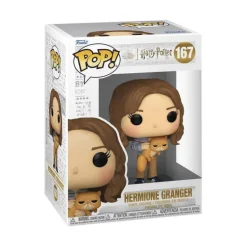 Funko Pop! Harry Potter Figura de Vinilo Hermione Granger con Crookshanks