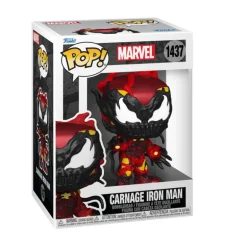 Funko Pop! Marvel Figura de Vinilo Carnage Iron Man