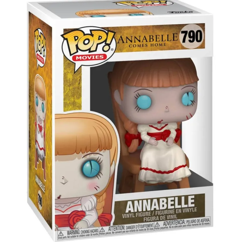 Funko Pop! Movies Anabelle Vuelve a Casa Figura Vinilo Anabelle Sentada en Silla