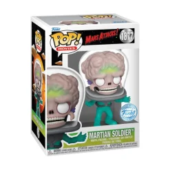 Funko Pop! Movies Mars Attacks Figura de Vinilo Martian Soldier Edición Especial