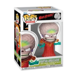 Funko Pop! Movies Mars Attacks Figura de Vinilo Martian Ambassador