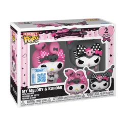 Funko Pop Pocket My Melody y Kuromi 50 Aniversario Pack 2 Figuras de Vinilo My Melody & Kuromi