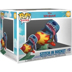 Funko Pop! Rides Disney Lilo Y Stitch Figura de Vinilo Stitch en Cohete