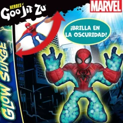 Goo Jit Zu Figura Marvel Glow Surge SPIDER-MAN
