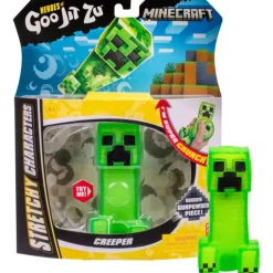 Goo Jit Zu Heroes Minecraft Stretchy Characters Figura Creeper