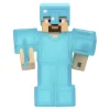 Goo Jit Zu Heroes Minecraft Stretchy Characters Figura Steve With Diamond Armor & Sword