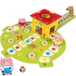 Goula Los 3 Cerditos Juego de Mesa Cooperativo