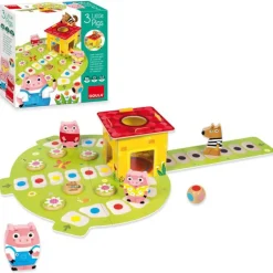 Goula Los 3 Cerditos Juego de Mesa Cooperativo