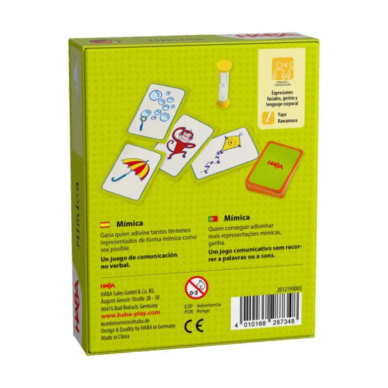 Haba Mímica Juego de Mesa