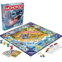 Hasbro Gaming Monopoly Stitch Juego de Mesa