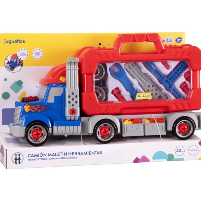 Hazlo Tú Camión Maletín Herramientas con Luz y Sonido