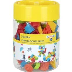 Hazlo Tú Cubo Bloques Erizo 100 Piezas
