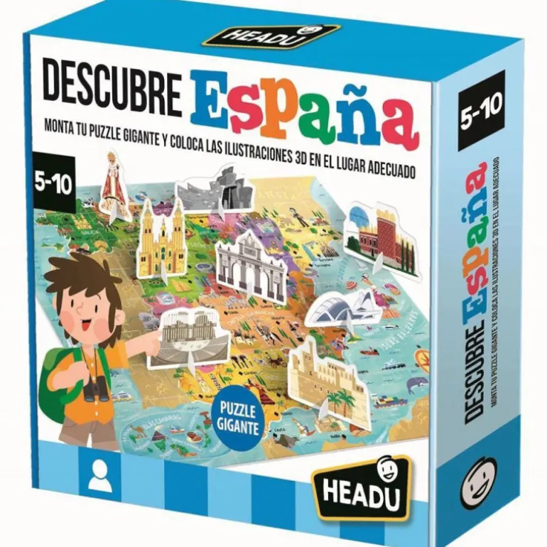 Headu Descubre España Juego Educativo de Geografía