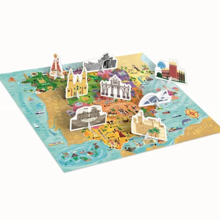 Headu Descubre España Juego Educativo de Geografía