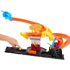 Hot Wheels City Ataque Pizza Slam Cobra