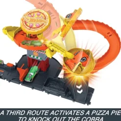 Hot Wheels City Ataque Pizza Slam Cobra