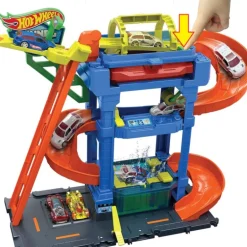 Hot Wheels Color Shifters Autolavado De Túnel En Espiral